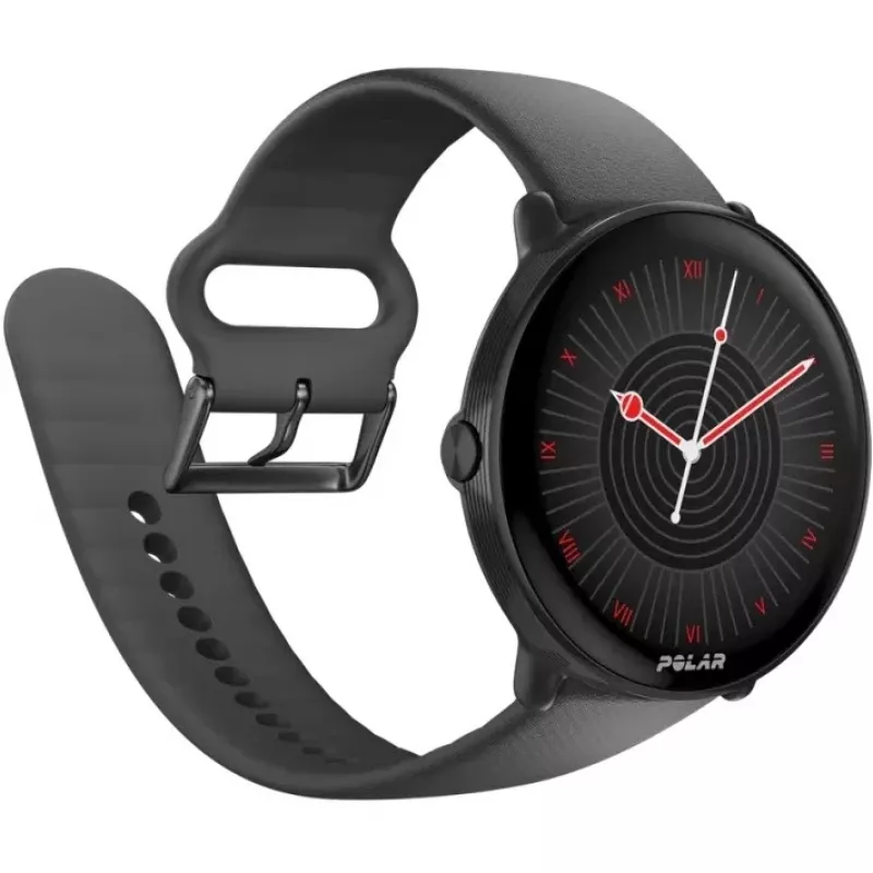 Polar Ignite 3 - Spordikell rihmaga - silikoon - Rihma suurus: S/L - Ekraan 3,3 cm (1,28) - 32MB - Bluetooth - 35 g - Öömust (900106234)