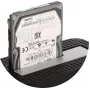 LOGON LHC030 - HDD - SSD - SATA - Serial ATA II - 2.5,3.5 - USB 2.0 Type-B - Must - Hõbedane - 12 V (LHC030)