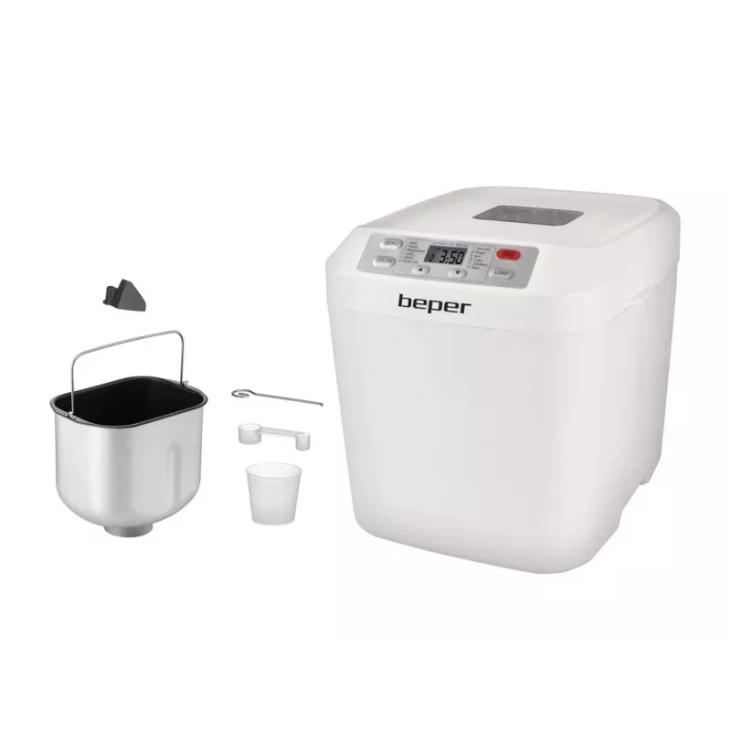 Leivaküpsetaja Beper BC.130 - 550 W, 12 programmi, 600-900 g pätsid