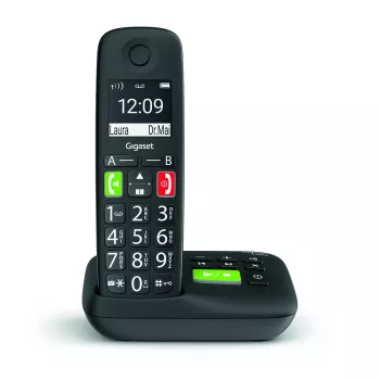 Juhtmeta telefon Gigaset E290A digitaalse vastuvõtjaga