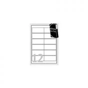 Avery Zweckform Avery - eemaldatav liim - valge - 99,1 x 42,3 mm 300 etiketti (25 lehte x 12)