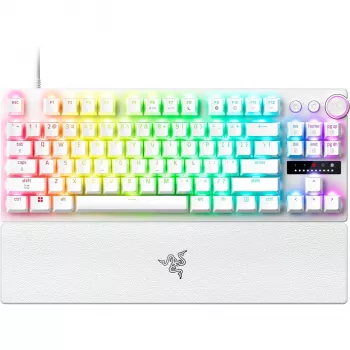 Razer Huntsman V3 Pro Tenkeyless 8KHz | Mänguklaviatuur | Juhtmega | US | Valge | Razer Analog Optical Switch Gen-2