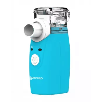 Auruinhalaator HI-TECH MEDICAL ORO-MESH patareitoitel sinine valge