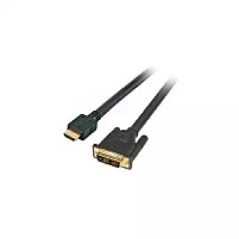 EFB-Elektronik HighSpeed HDMI+ - DVI kaabel, HDMI A - DVI 24+1 St-St 2m, must Tootja: EFB Elektronik (K5432SW.2)