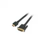 EFB-Elektronik HighSpeed HDMI+ - DVI kaabel, HDMI A - DVI 24+1 St-St 2m, must Tootja: EFB Elektronik (K5432SW.2)