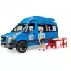 BRUDER Camper MB Sprinter 02684 juhiga – mudelsõiduki mänguasi