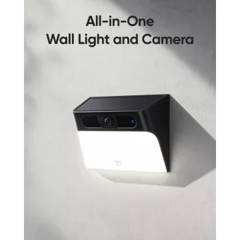 Anker Innovations Eufy Solar Wall Light Cam S120 - võrgu valvekaamera - ilmastikukindel - värviline (päev/öö)