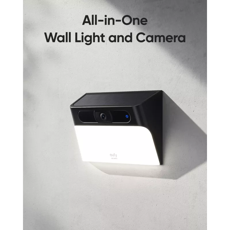 Anker Innovations Eufy Solar Wall Light Cam S120 - võrgu valvekaamera - ilmastikukindel - värviline (päev/öö)