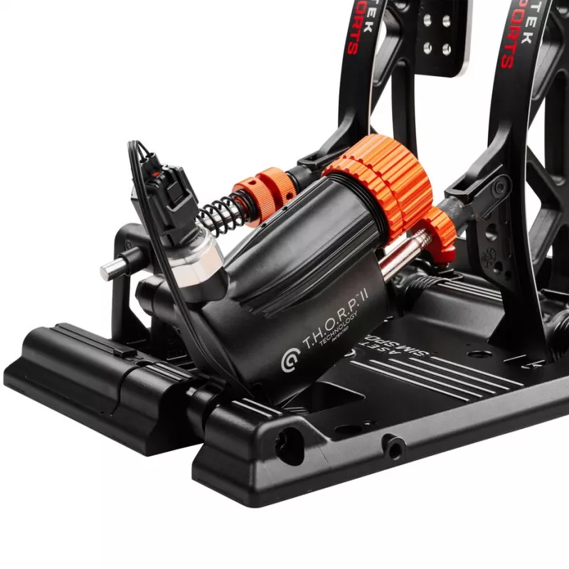 Asetek SimSports Invicta THORP II pedaalikomplekt - must