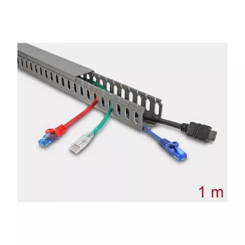 Wiring channel DELOCK 22029 40×40 mm, pikkus 1 m, hall