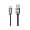 USB-Micro USB andmekaabel Tellur 1 m denim
