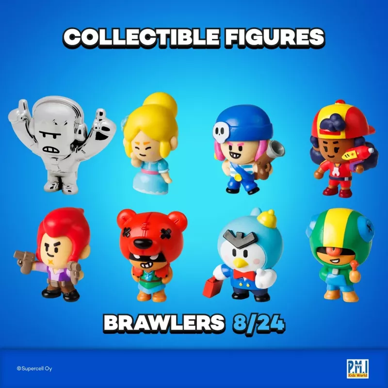 Brawl Stars S1 figuurid - 8 pakk luksuskarp VER.B