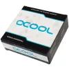 Alphacool 17484 liitmik, messing, valge, 23 mm kõrgus, 26 mm läbimõõt, pakis 6 tk