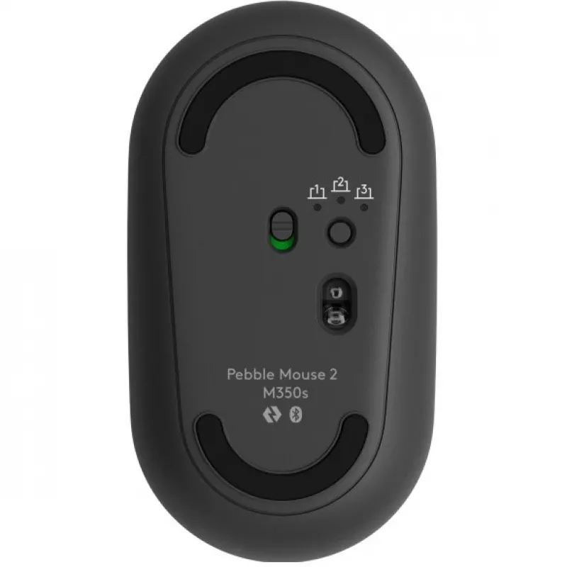 Logitech Pebble 2 Combo juhtmeta klaviatuur ja hiir QWERTZ saksa grafiit