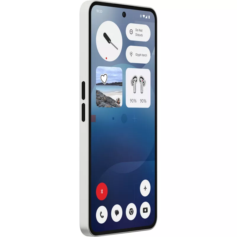 Nutitelefon Nothing Phone (3a) 6.77 tolli 128 GB Valge