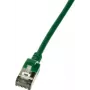 LogiLink õhuke U/FTP võrgukaabel 1,5 m Cat6a U/FTP (STP) roheline (CQ9045S)
