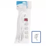 Pikendusjuhe LOGON LPS070 5 m kaabel 4 vahelduvvoolupesa 16 A 3500 W Siseruumid Valge