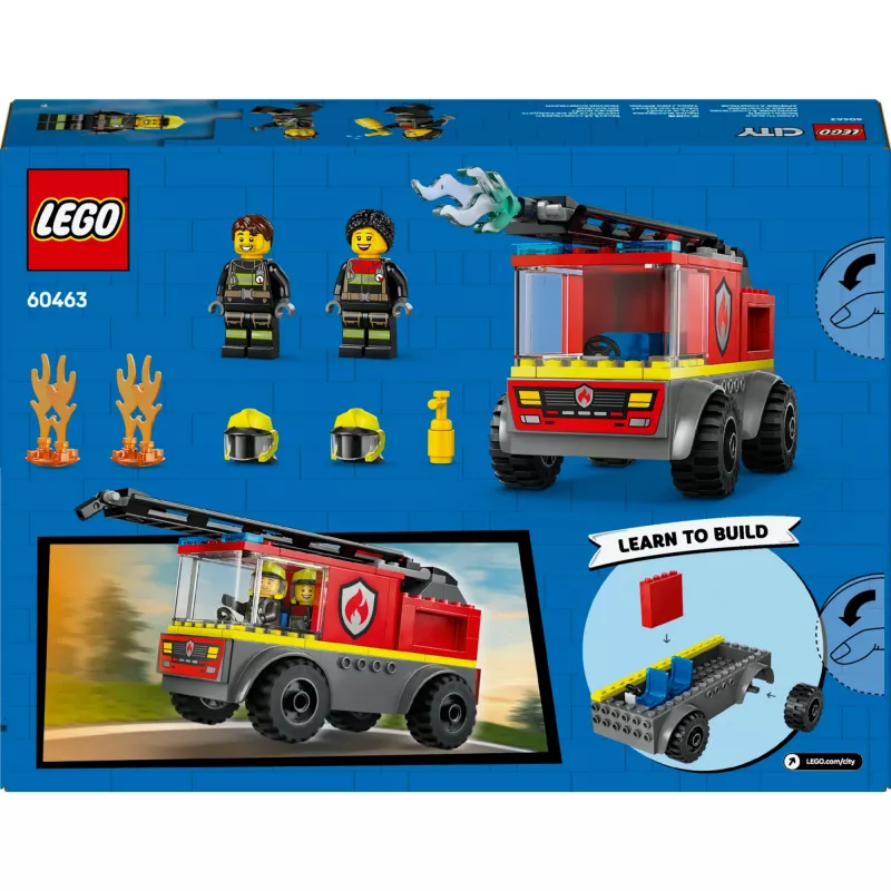 LEGO CITY 60463 Tuletõrjeauto redeliga