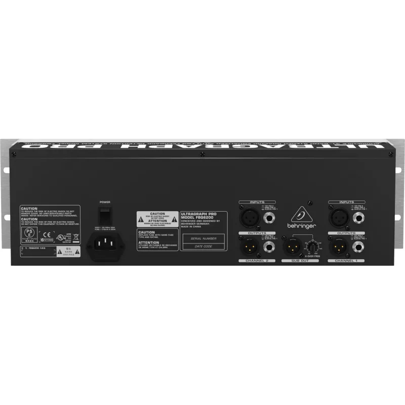 Behringer FBQ6200 heli ekvalaiser