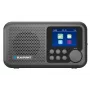 Raadiokell BLAUPUNKT DR8BK — digitaalne äratuskell FM/DAB+-ga, Bluetooth 5.3, 2 W, 1800 mAh, USB-laadimine, must