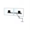 Lauakinnitus Ergotron LX seeria kahe otsese kuvari hoide 63,5 cm (25 tolli) valge