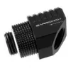 Barrow adapter 45° pöörlev G1/4 emane G1/4 emasele, mudel FBFTWT45-V2 B, must