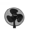 Mesko | Ventilaator | MS 7311 | Põrandaventilaator | Must | Läbimõõt 40 cm | Kiiruste arv 3 | Pöörlemine | 45 W