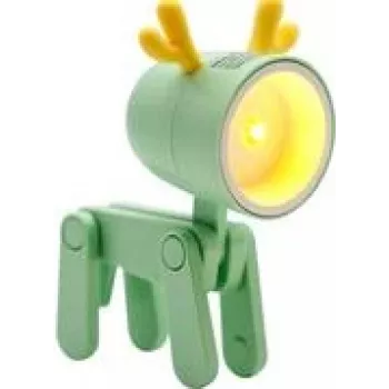 LED-lauavalgusti RealPower 486259 Roheline 1 Pirn Patareitoitega