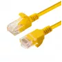 Microconnect V-UTP6A03Y-õhuke võrgukaabel Kollane 3 m Cat6a U/UTP (UTP)
