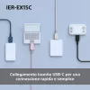 Sony IER-EX15C Peakomplekt Juhtmega Kõrvasisesed Kõned/Muusika USB USB-C Must