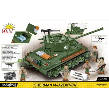 Klotsid Sherman M4A2E8 865 klotsi