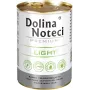 Märg koeratoit dolina noteci Premium Light sealiha ja kana 400 g — täiskasvanud keskmist tõugu koertele, 80% niiskust, 3% rasva, 10% valku