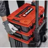 Tööriistakohver Einhell E-Case Tower Must Punane Polüpropüleen Kuumuskindel Pritsmekindel
