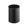 Jäätmemahuti ümar polüester teras must Durable 330101