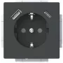 Busch-Jaeger SCHUKO pistikupesa USB-A+C 20 EUCB2USBAC-885 (2CKA002011A6312)
