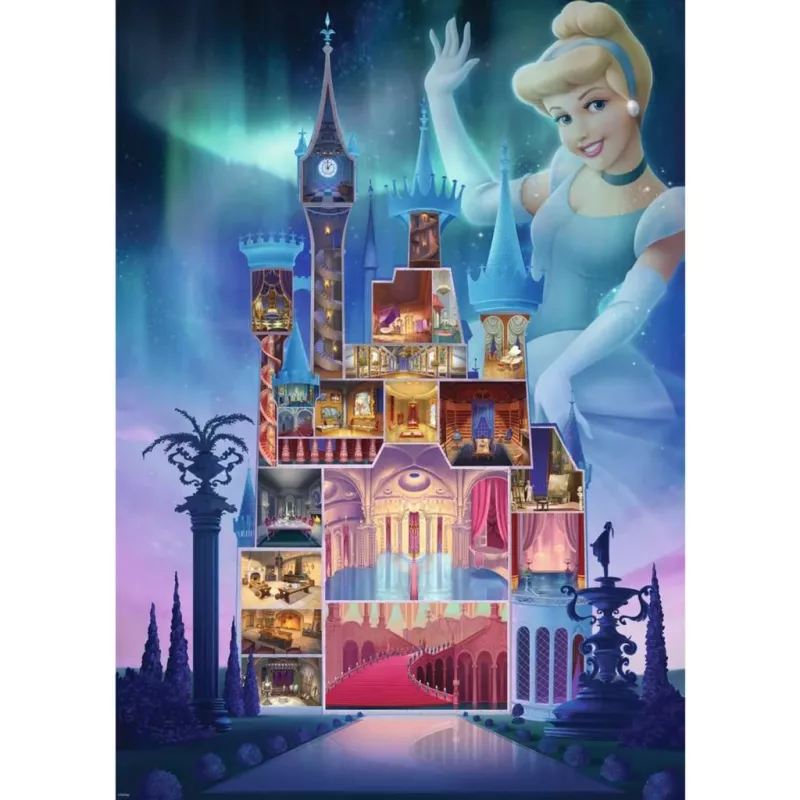 Pusle Disney Castle Collection: Cinderella (1000 tükki)