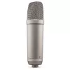 Stuudiokondensaator-mikrofon RØDE NT1‑A 5th Gen — kardioidne, XLR/USB, 24/32‑bitine, kuni 192 kHz, max SPL 142 dB, hõbedane