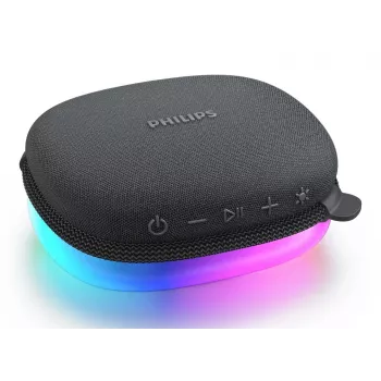 Bluetooth-kõlar Philips TAS2307BK/00 integreeritud tulede ja juhtmevaba heliesitusega
