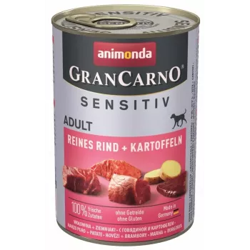 ANIMONDA GranCarno Adult Sensitiv veiseliha kartulitega - märg koeratoit - 400 g