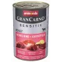 ANIMONDA GranCarno Adult Sensitiv veiseliha kartulitega - märg koeratoit - 400 g