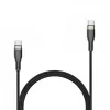 USB-C–USB-C kaabel FIXED FIXDB-CC2-BK — 2 m, 100 W, fikseeritud mitte-eemaldatav