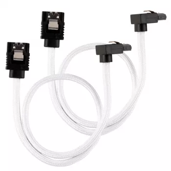 SATA kaabel Corsair CC-8900279 0,3 m must valge