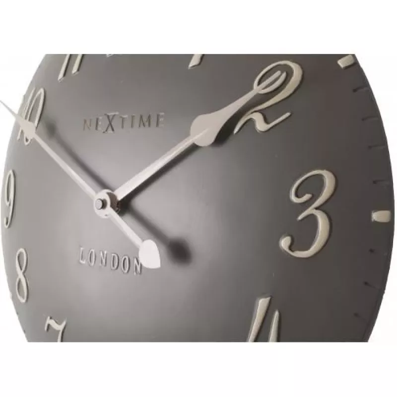 NeXtime klok 3084gs London Arabic, Ø34,5 cm, seinakell, hall/valge