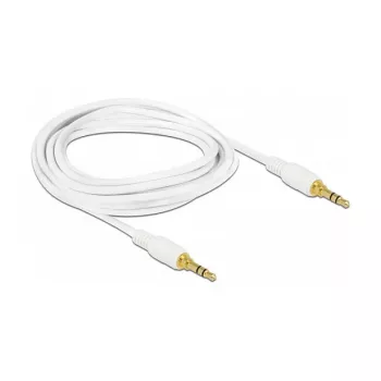 Audiojuhe DeLOCK 85550 2 m 3,5 mm valge