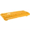 Ducky One 3 TKL klaviatuur mängimiseks USB QWERTY inglise kollane