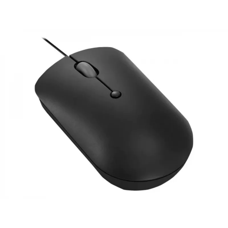 Juhtmega optiline hiir Lenovo GY51D20875 USB USB-C, mõlemakäeline, 2400 DPI, 4 nuppu, must