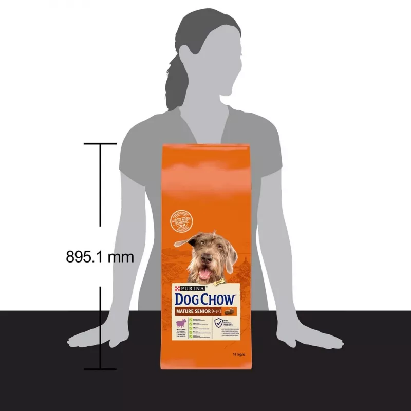 Kuiv koeratoit Purina Nestlé Dog Chow Mature Senior lambalihaga 14 kg, 24% valku, 10% rasva