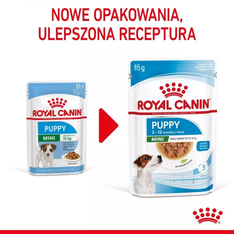 ROYAL CANIN SHN Mini Puppy kastmes - märg kutsikatoit - 12X85g