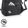Vaba aja seljakott XDDESIGN Bobby Soft 15,6-tollise sülearvuti sektsiooniga, 16 L, PET, must