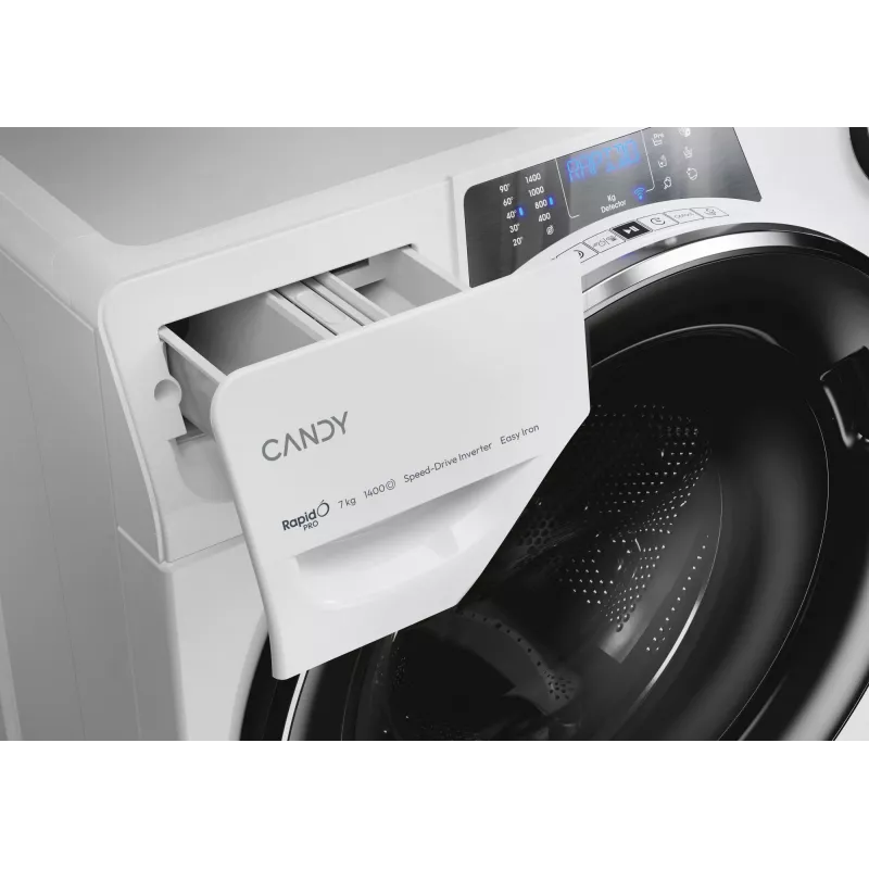 CANDY pesumasin RP4 476BWMBC/1-S, 7kg, 1400 p/min, sügavus 45 cm